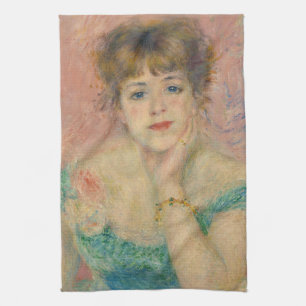 Porträt der Schauspielerin Jeanne Samary, Auguste Geschirrtuch