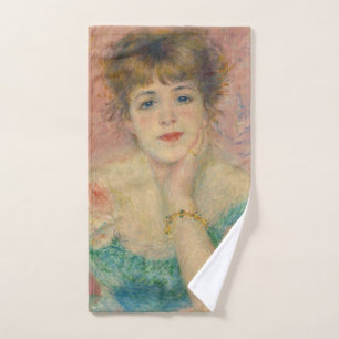 Porträt der Schauspielerin Jeanne Samary, Auguste Handtuch