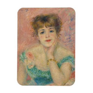 Porträt der Schauspielerin Jeanne Samary, Auguste  Magnet