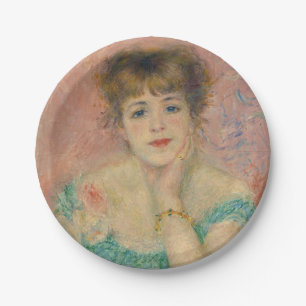Porträt der Schauspielerin Jeanne Samary, Auguste Pappteller