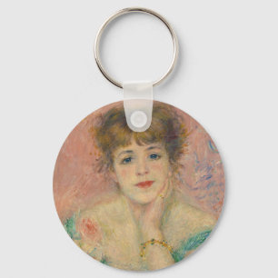 Porträt der Schauspielerin Jeanne Samary, Auguste Schlüsselanhänger
