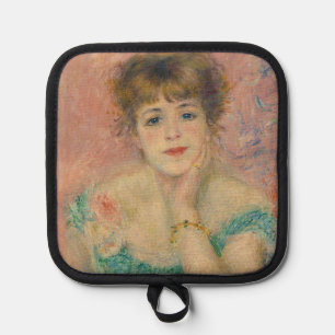 Porträt der Schauspielerin Jeanne Samary, Auguste Topflappen