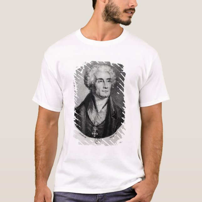 Porträt der Zählung Joseph de Maistre T-Shirt (Vorderseite)