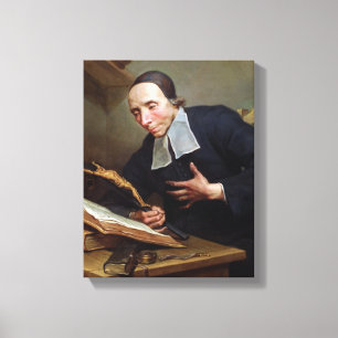 Porträt des Abts Firmin Tournus Leinwanddruck