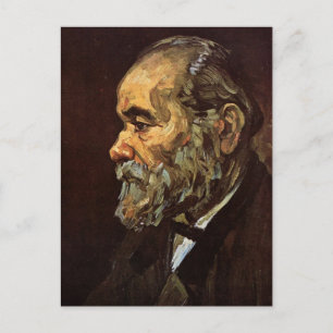 Porträt des alten Mannes mit Bart von Vincent van  Postkarte