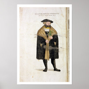Porträt des Autornalters 41, von 'De Histori Poster