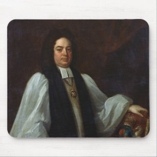 Porträt des Bischofs John Robinson c.1711 Mousepad