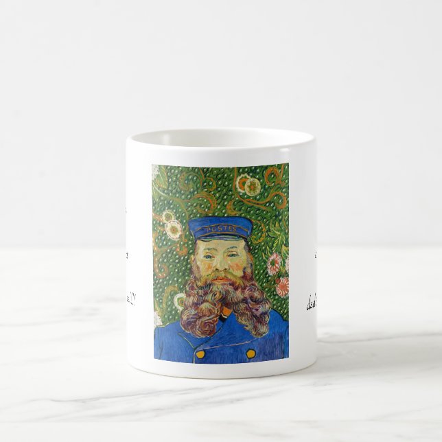 Porträt des Briefträger-Joseph Rouli Van Gogh vinc Tasse (Mittel)