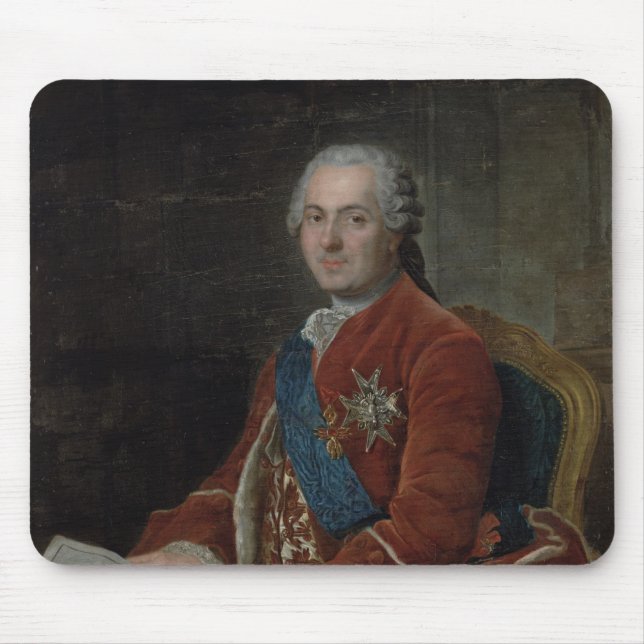 Porträt des Dauphin-Louisdes Frankreich Mousepad (Vorne)