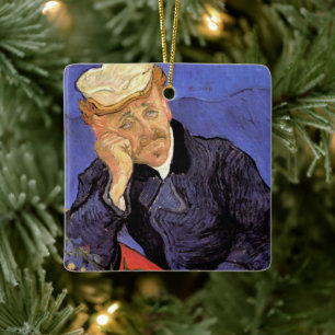 Porträt des Dr. Gachet von Vincent van Gogh Keramikornament