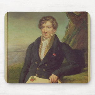 Porträt des französischen Zoologen Mousepad