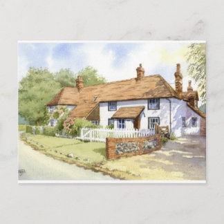 Porträt des Hauses Oak Ryse House Postkarte