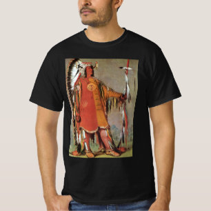 Porträt des indianischen Häuptlings Mato-Tope von T-Shirt