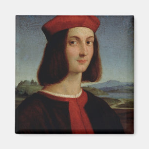 Porträt des jungen Pietro Bembo, 1504-6 Magnet