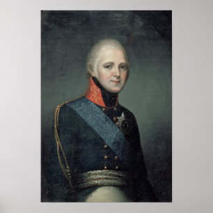 Porträt des Kaisers Alexander I, 1804 Poster