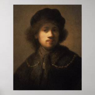 Porträt des Künstlers als junger Mann   1629-31 Poster