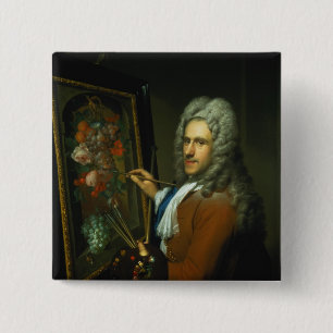 Porträt des Künstlers Coenraet Roepel Button