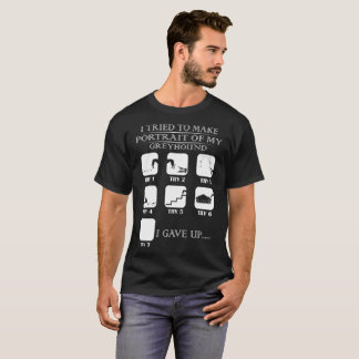 Porträt des lustigen boshaften T-Shirt