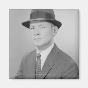 Porträt des Mannes Magnet