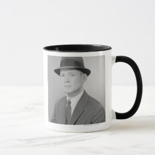 Porträt des Mannes Tasse