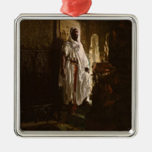 Porträt des maurischen afrikanischen Malers Ornament Aus Metall