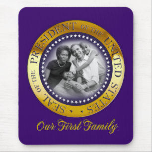 Porträt des Obama-Präsidentsiegels Mousepad