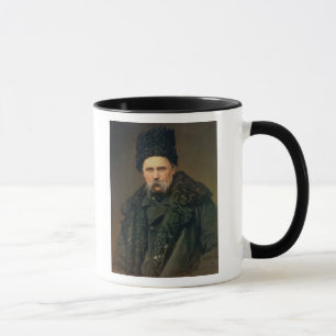 Porträt des ukrainischen Autors Tasse