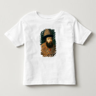 Porträt des Zars Alexei I Mihailovitch Kleinkind T-shirt