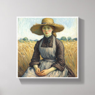 Porträt einer Bauernfrau Vincent van Gogh Leinwanddruck