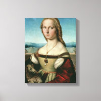 Porträt einer Dame mit Einhorn, c.1505-6