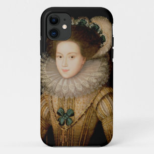 Porträt einer Dame, vielleicht Mary-Königin der iPhone 11 Hülle