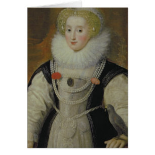 Porträt einer elisabethanischen Dame mit einem
