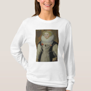 Porträt einer elisabethanischen Dame mit einem T-Shirt