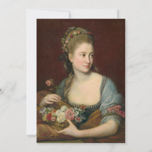 Porträt einer Frau als Flora   Pompeo Batoni