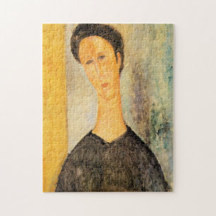Porträt einer Frau Amedeo Modigliani Puzzle