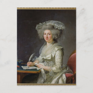 Porträt einer Frau, c.1787 Postkarte