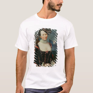 Porträt einer Frau, die eine Partitur hält T-Shirt
