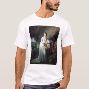 Porträt einer Frau in einer Höhle T-Shirt