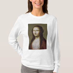 Porträt einer Frau inspiriert von der Mona Lisa T-Shirt
