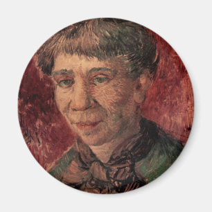 Porträt einer Frau Madame Tanguy, Vincent van Gogh Magnet