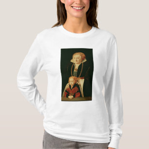 Porträt einer Frau mit ihrer Tochter T-Shirt