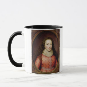 Porträt einer Frau, traditionsgemäß identifizie Tasse