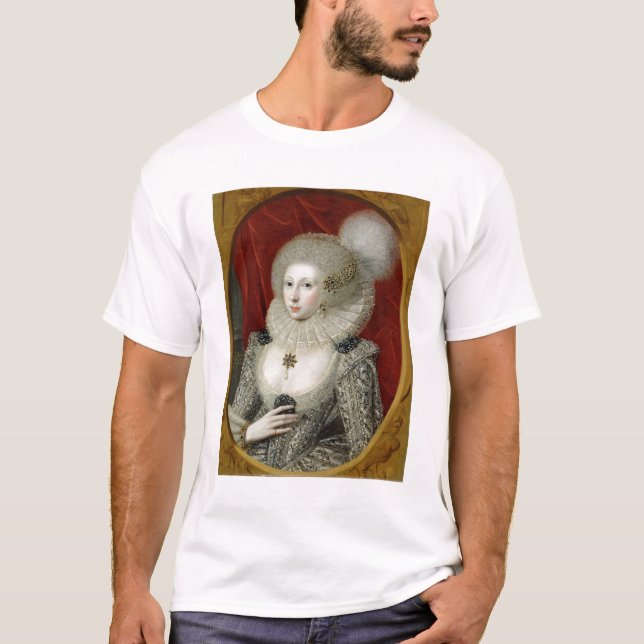 Porträt einer Frau, vielleicht Frances-Baumwolle, T-Shirt (Vorderseite)