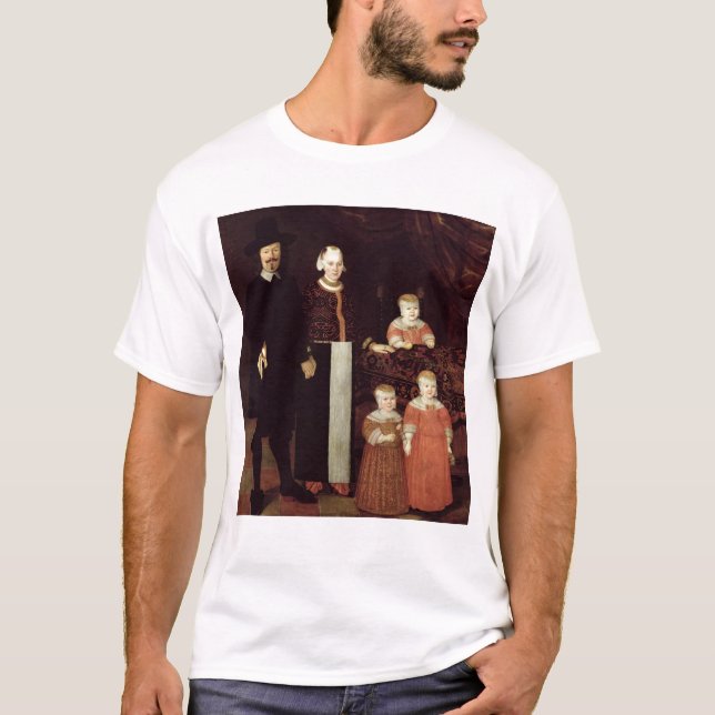 Porträt einer Hamburg-Familie, c.1640 T-Shirt (Vorderseite)