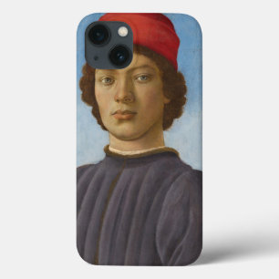 Porträt einer Jugend, c.1485 (Öl u. Tempera) iPhone 13 Hülle
