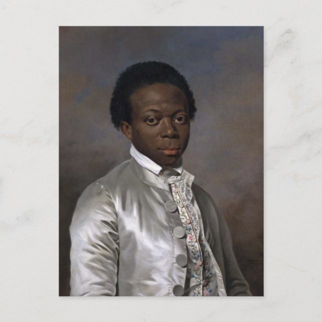 Porträt einer Jugend in einer von Lemoine bestickt Postkarte (Vorderseite)