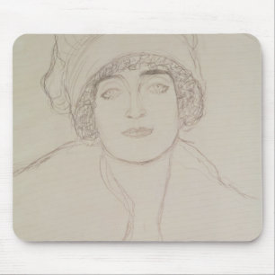 Porträt einer jungen Frau Mousepad