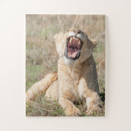 Porträt einer Lioness Puzzle