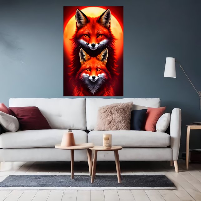 Porträt einer Mutter und eines Kindes von Rotfuchs Poster (Von Creator hochgeladen)