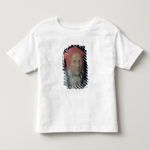 Porträt eines Barteten in einem Red Hat, 1520 (Öl Kleinkind T-shirt